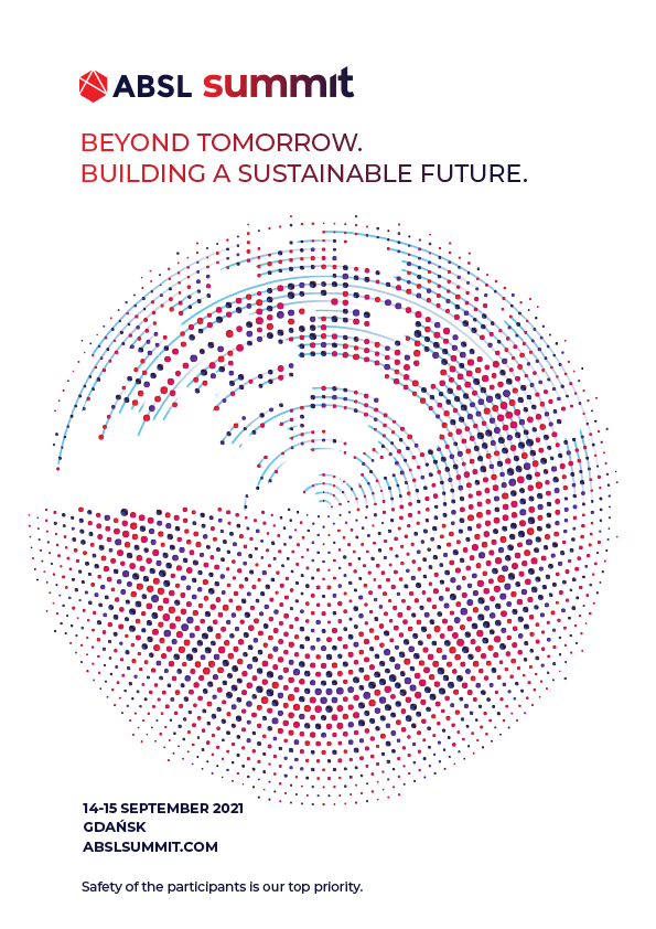 The ABSL Summit 2021 – Beyond Tomorrow. Building a sustainable future will be held on September 14-15, 2021.